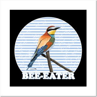 Bee-Eater Bird Watching Birding Ornithologist Gift Posters and Art